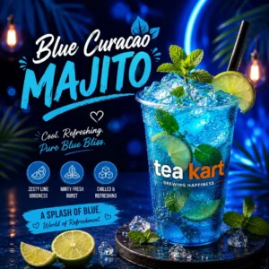Blue Curacao Mojito